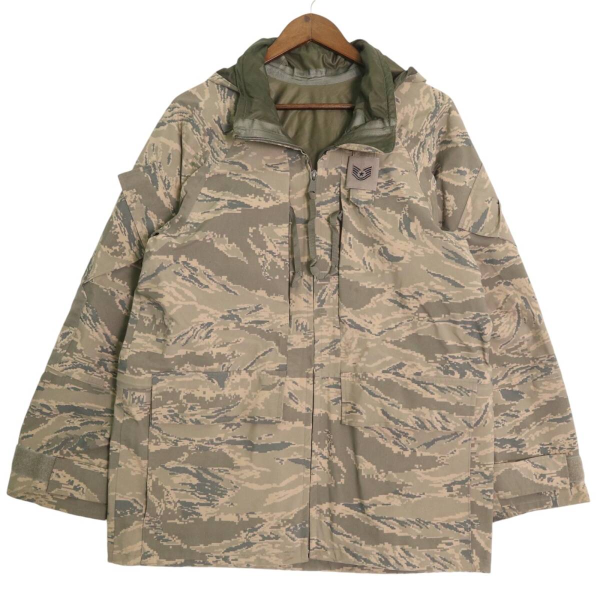 00年代 米軍実物 U.S.ARMY APECS GORETEXパーカージャケット ミリタリー ABUカモ (メンズ SMALL REGULAR) 中古 古着 A1487拍卖
