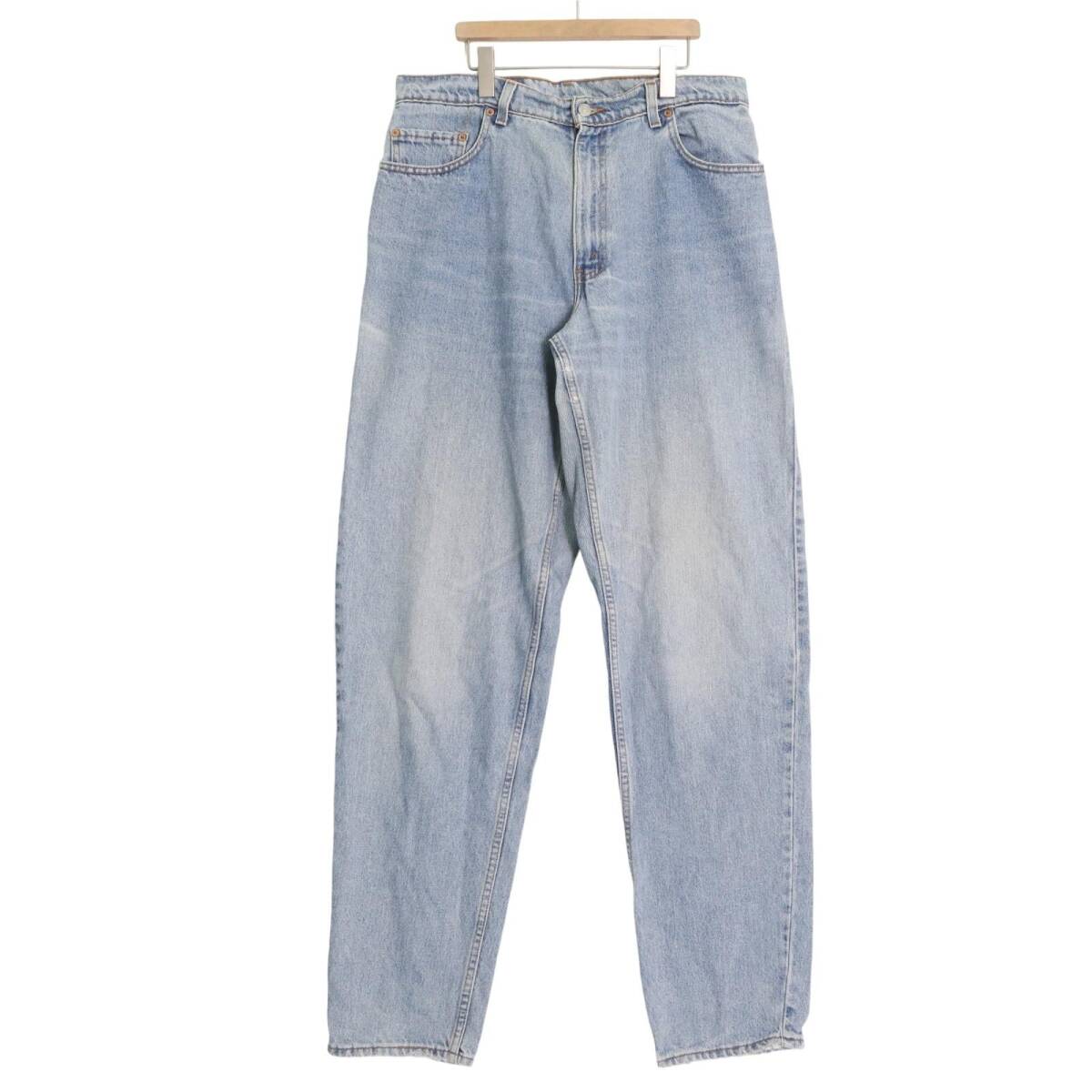 90年代 USA製 Levi's リーバイス 560 デニムパンツ ブルー (メンズ W34) 中古 古着 A1518拍卖