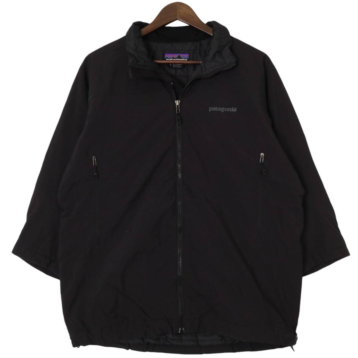 patagonia パタゴニア ソーラーウィンドジャケット PRIMALOFT アウトドア ブラック (メンズ L) 中古 古着 A1621拍卖