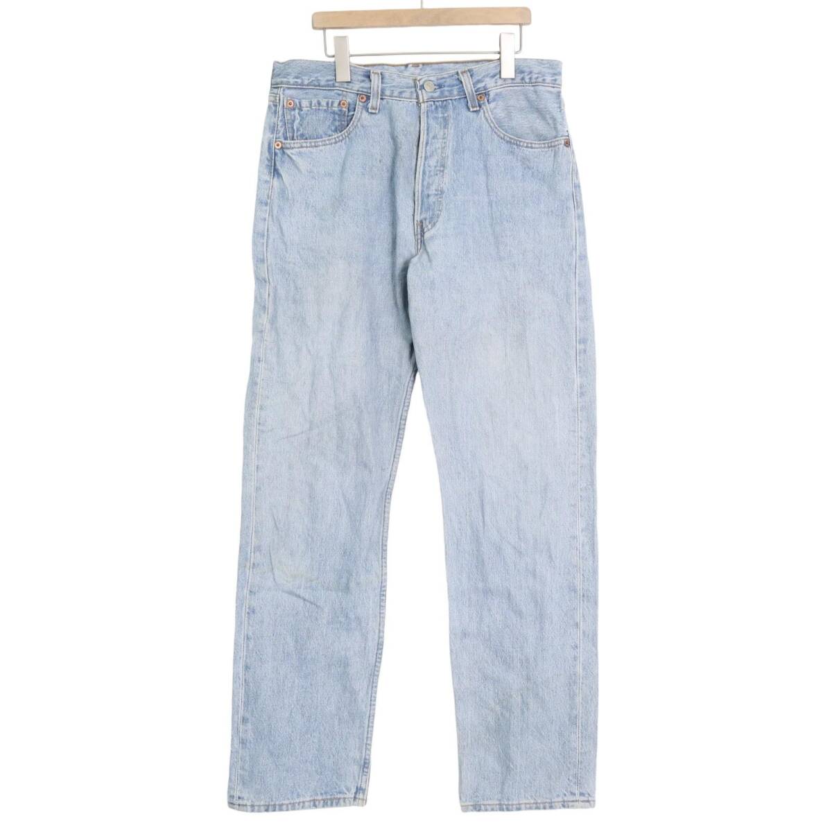 90年代 Levi's リーバイス 501 デニムパンツ ブルー (レディース W32 L30) 中古 古着 A2039拍卖
