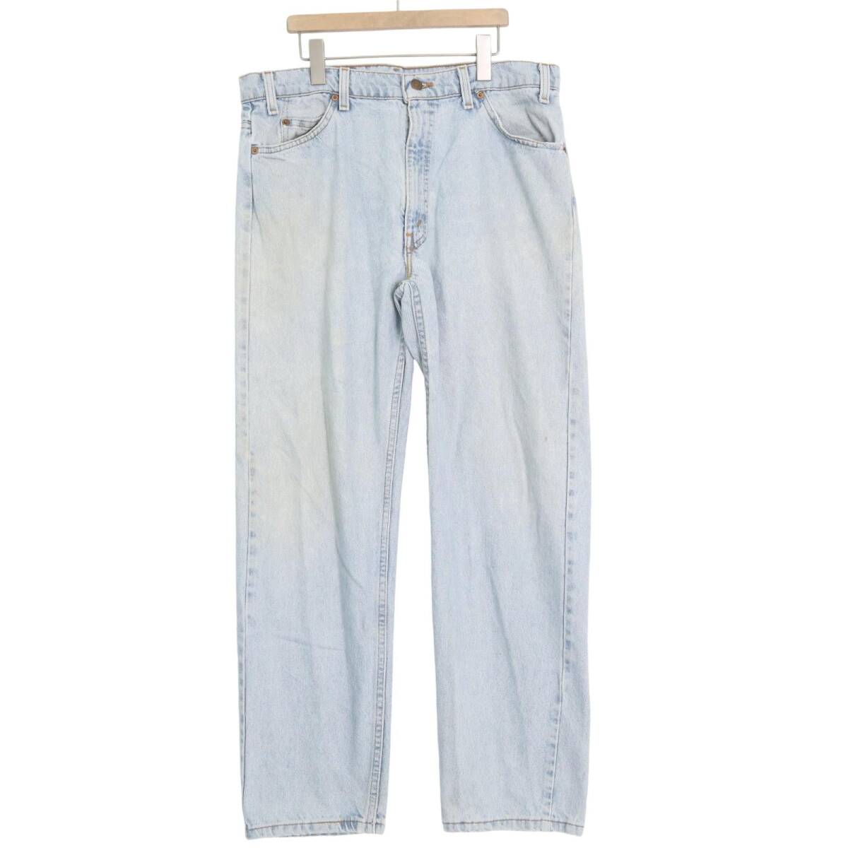 90年代 USA製 Levi's リーバイス 505 デニムパンツ ブルー (メンズ W36 L30) 中古 古着 A2046拍卖