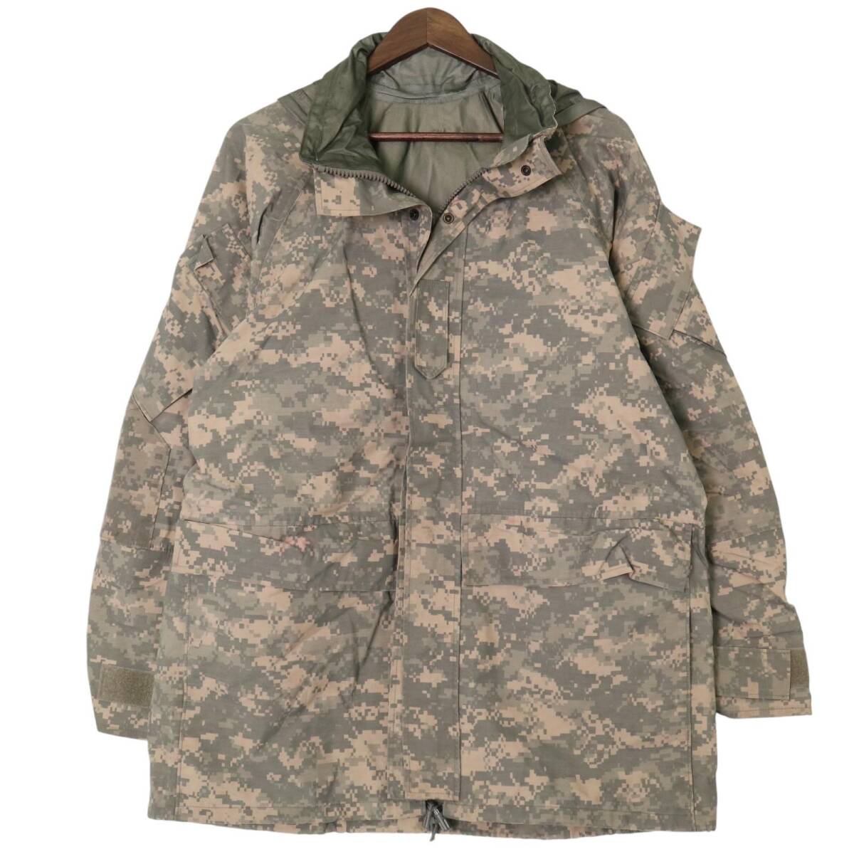 00年代 米軍実物 U.S.ARMY ECWCS GEN2 GORE-TEX パーカージャケット ミリタリー UCPカモ (メンズ MEDIUM REGULAR) 中古 古着 A2063拍卖
