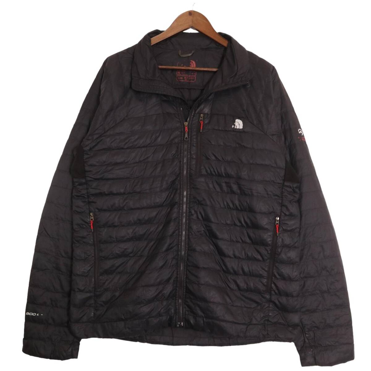 THE NORTH FACE ノースフェイス SUMMIT SERIES 800PRO ライトダウンジャケット アウトドア ブラック (メンズ L) 中古 古着 A0651拍卖