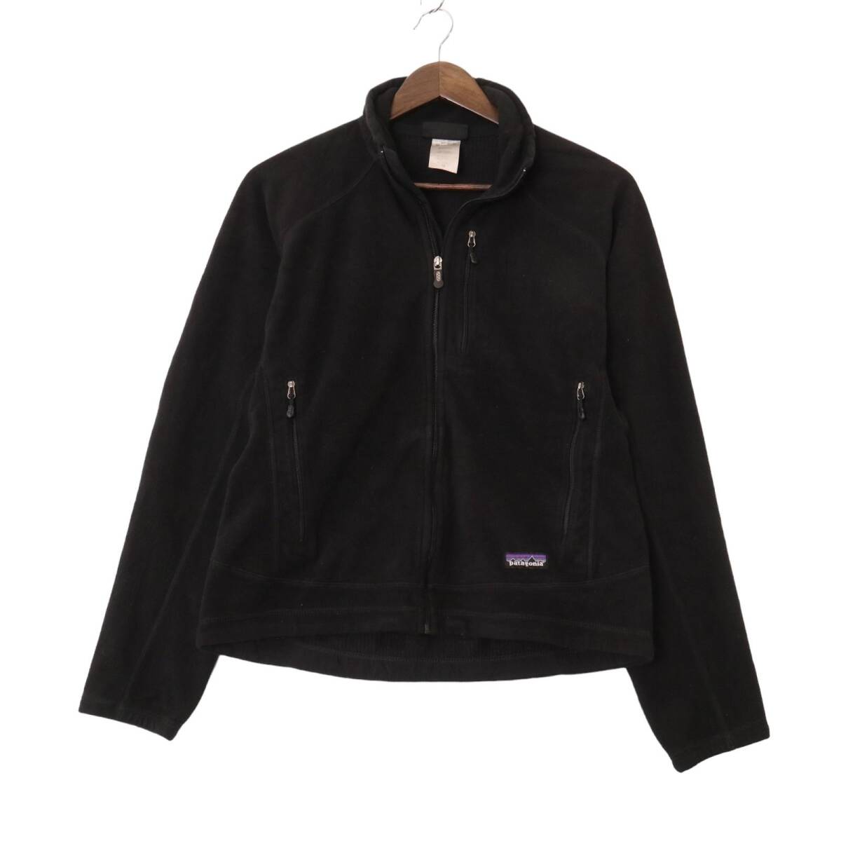 patagonia パタゴニア レギュレーター R4 フリースジャケット アウトドア ブラック (レディース M) 中古 古着 A0737拍卖