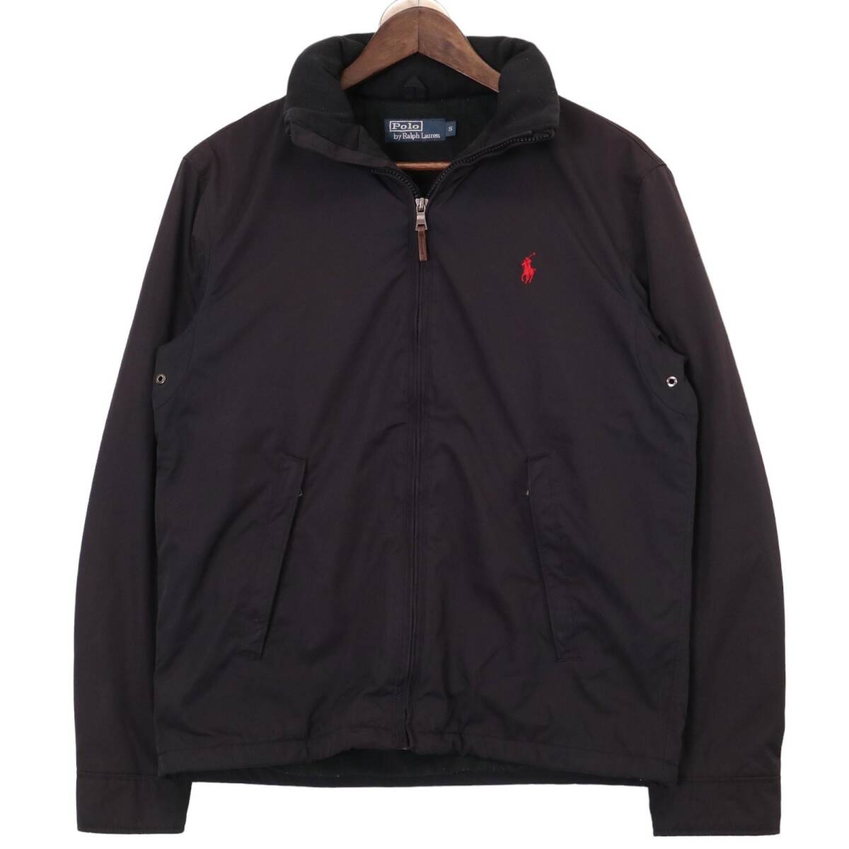 90年代 Polo by Ralph Lauren ポロ ラルフローレン ジャケット ブラック (メンズ S) 中古 古着 A0786拍卖