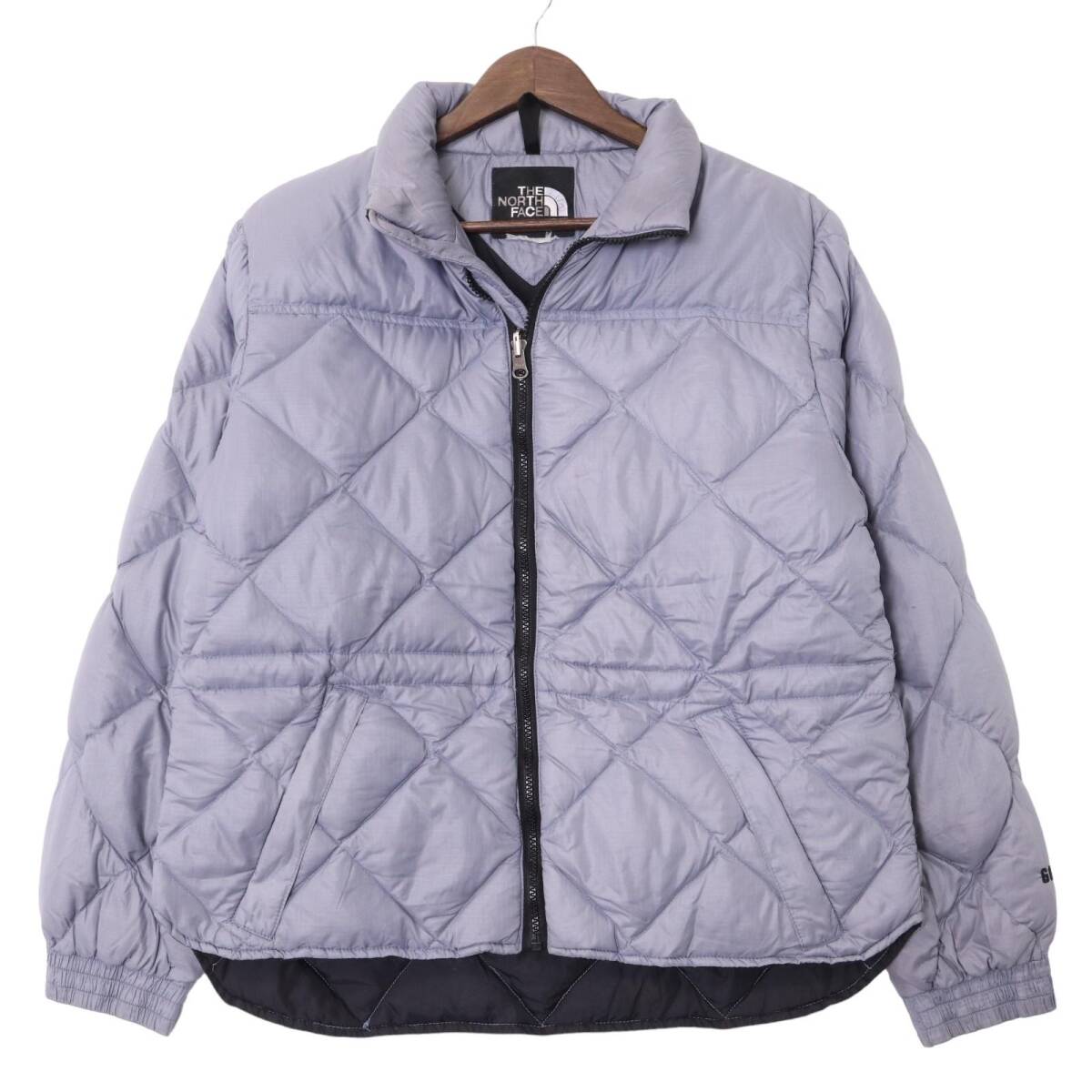 THE NORTH FACE ノースフェイス ダウンジャケット アウトドア ライトブルー (レディース XL相当) 中古 古着 A0874拍卖