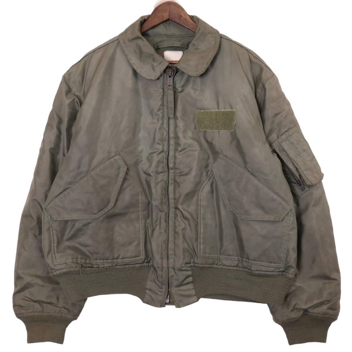 90年代 米軍実物 U.S.AIRFORCE CWU-45/P フライトジャケット ミリタリー (メンズ X-LARGE) 中古 古着 A0973拍卖