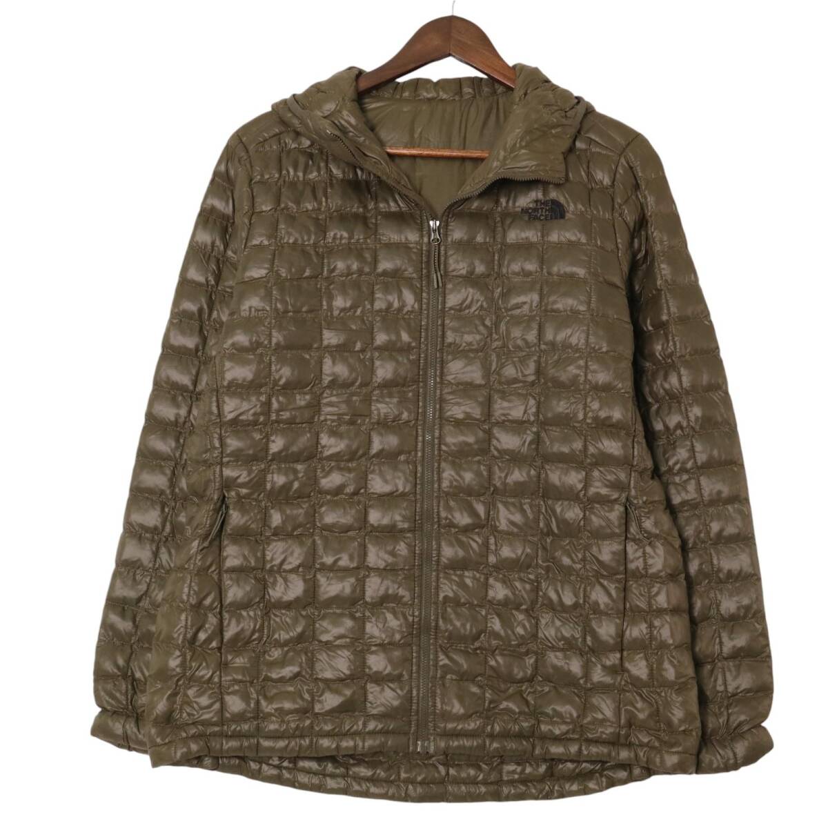 THE NORTH FACE ノースフェイス THERMO BALL サーモボールジャケット アウトドア ブラウン (レディース L相当) 中古 古着 A1902拍卖