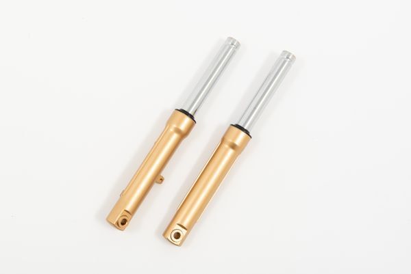 DIO フロントフォーク AF18/27/34/55/56/58 ZX ズーマー ドラムブレーキ 金色 ゴールド 社外 673拍卖