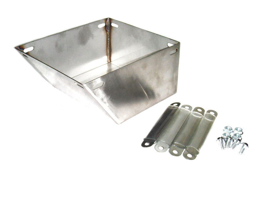 汎用 ステンレス 収納ケース バッテリーケース 配線収納 バッテリーボックス グラストラッカー カフェレーサー 16拍卖