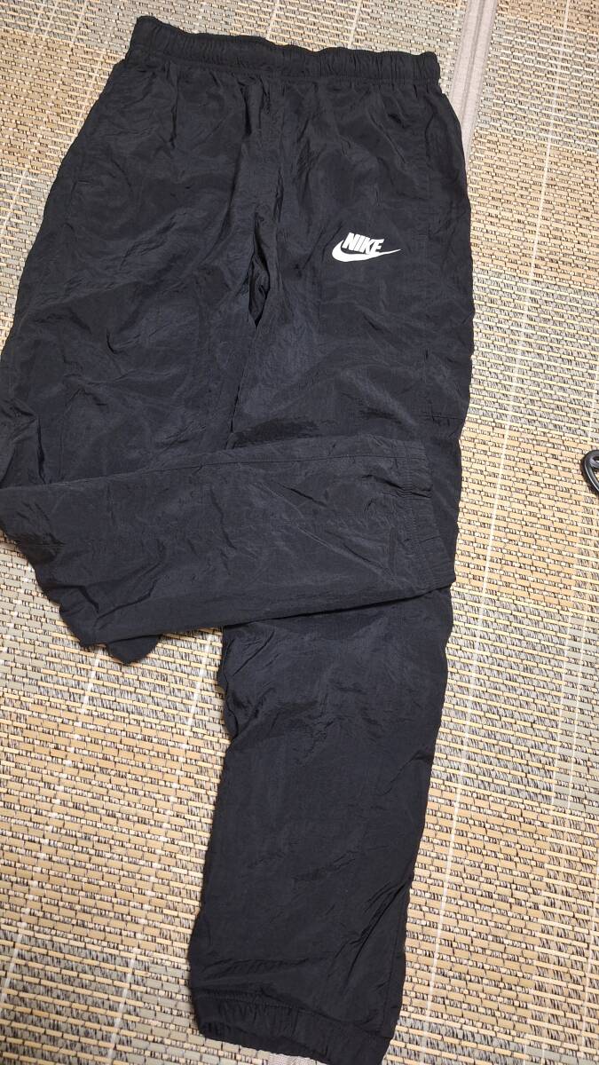 ナイキ 美品ナイロンパンツ 160拍卖