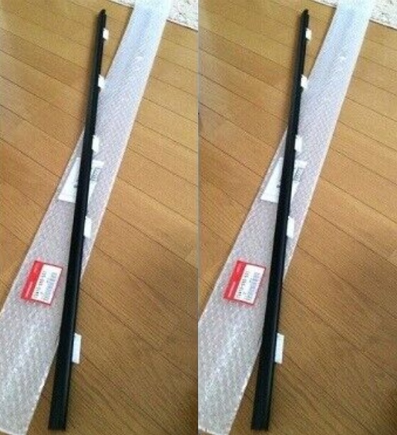 ★左右セット★ホンダ純正 シビック TYPE R EP3 フロント ドアモール 未使用 水切りモール honda genuine Door moldings★拍卖