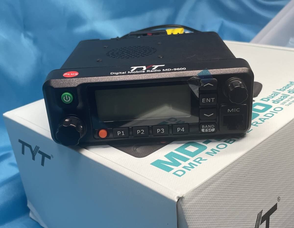 TYT MD-9600 DMRモービル無線機 VHF/UHF 新品(未使用)撮影と確認のための開封のみ拍卖