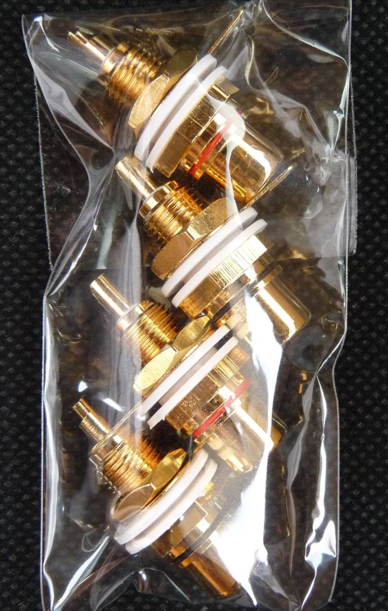 ♪♪台湾メーカー製トップグレードRCAジャック ⑤♪♪拍卖