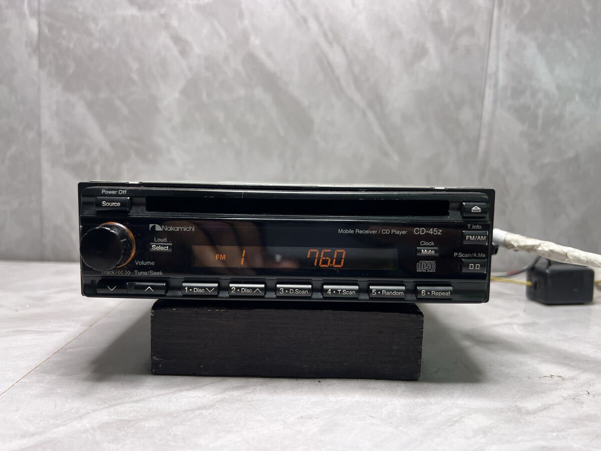 希少◆Nakamichi ナカミチ CD-45z CDチューナー デッキ 動作確認済み レア 中古 オーディオ拍卖