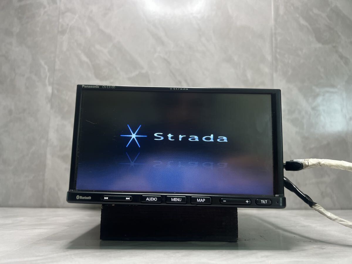 Panasonic ストラーダ CN-E310D 高音質メモリーナビ CD DVD Bluetooth内蔵 地デジ対応 パナソニック カーナビ 中古 美品拍卖