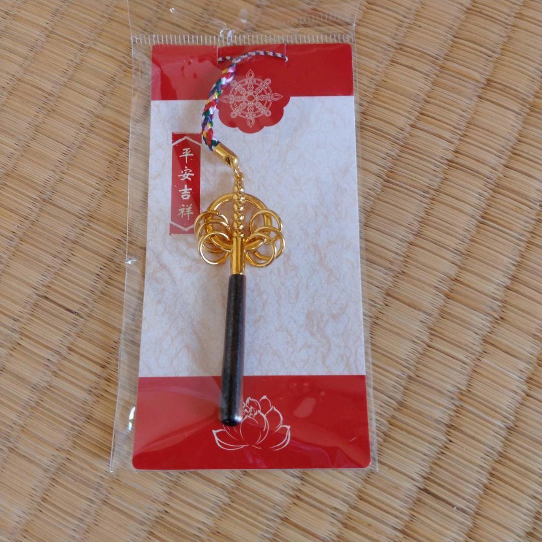 錫杖 杖 法具 工芸品 合金製 ストラップ拍卖