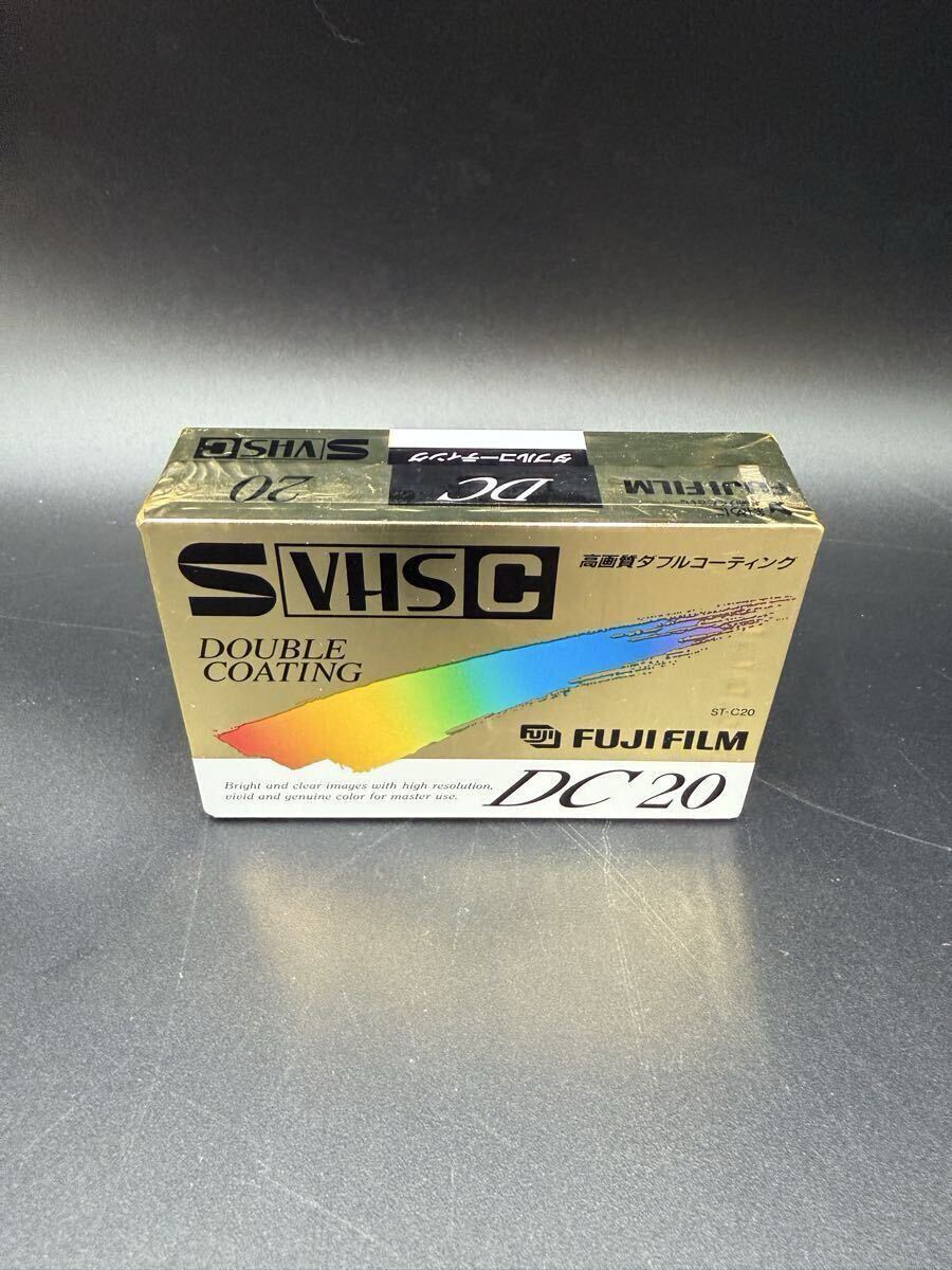 FUJIFILM S-VHS C コンパクトビデオカセット ダブルコーティング DC20 ST-C20拍卖