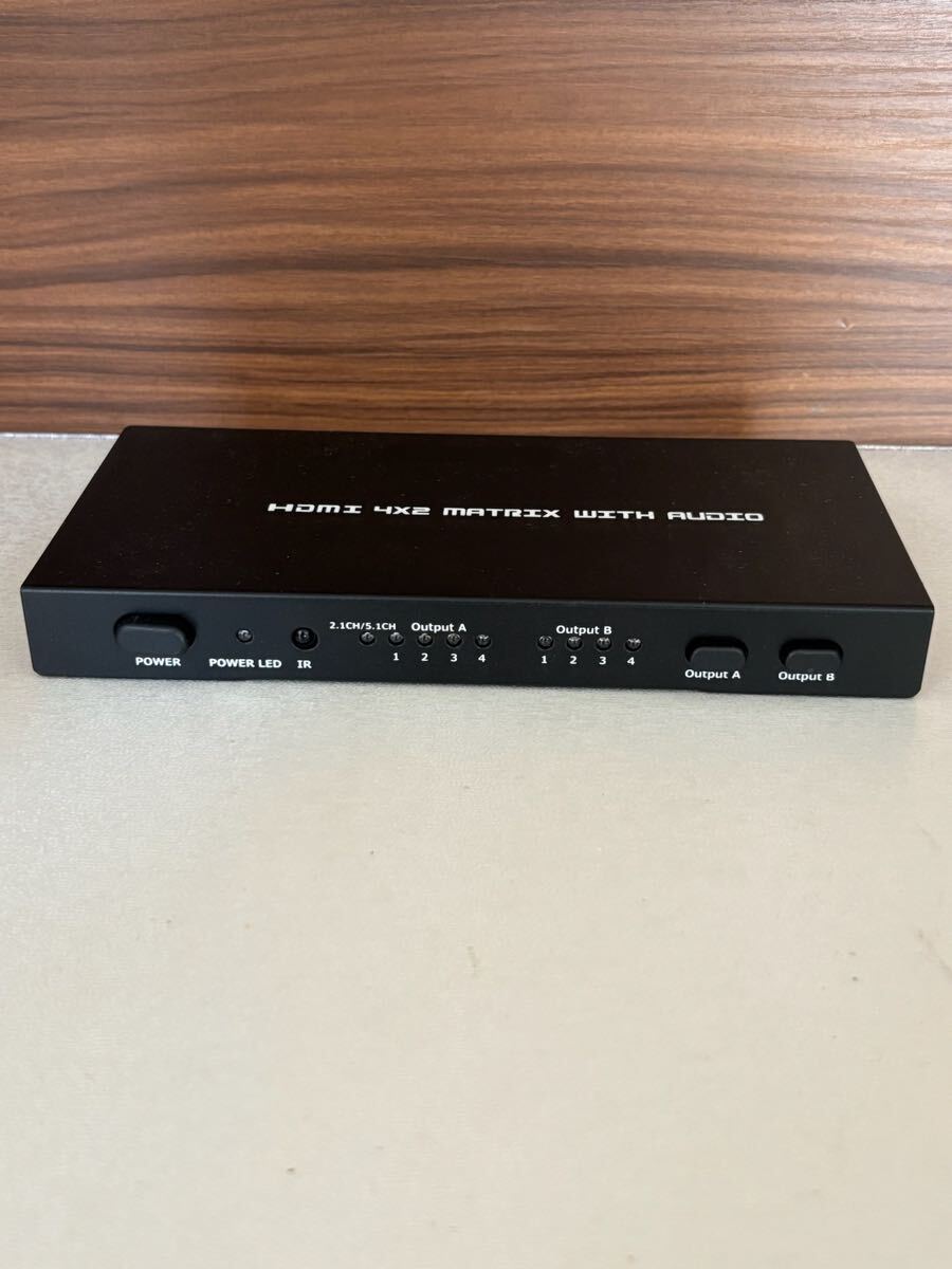 9.30.10.7 通電確認品 THD42MSP2 HOMI 4X2 MATRIX WITH AUDIO お120.6.拍卖