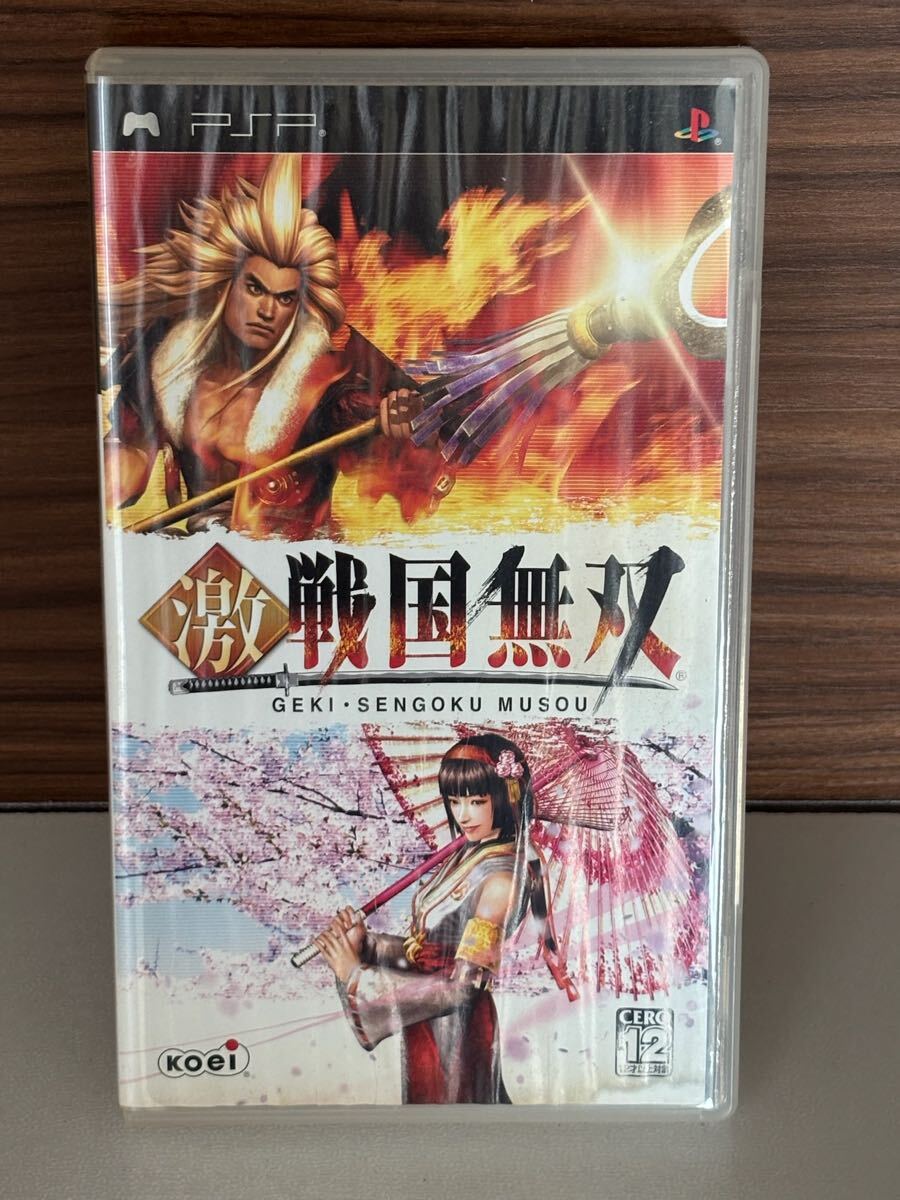 9.30.109. ゲームタイトル ネコポス 詳細未確認ジャンク お121 PSP 激 戦国無双拍卖