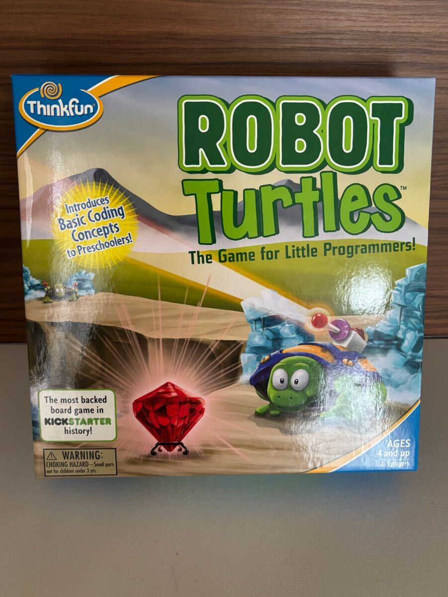 10.7.10 お125.80 ROBOT TurtlesThe Game for Little Programmers! 美品拍卖