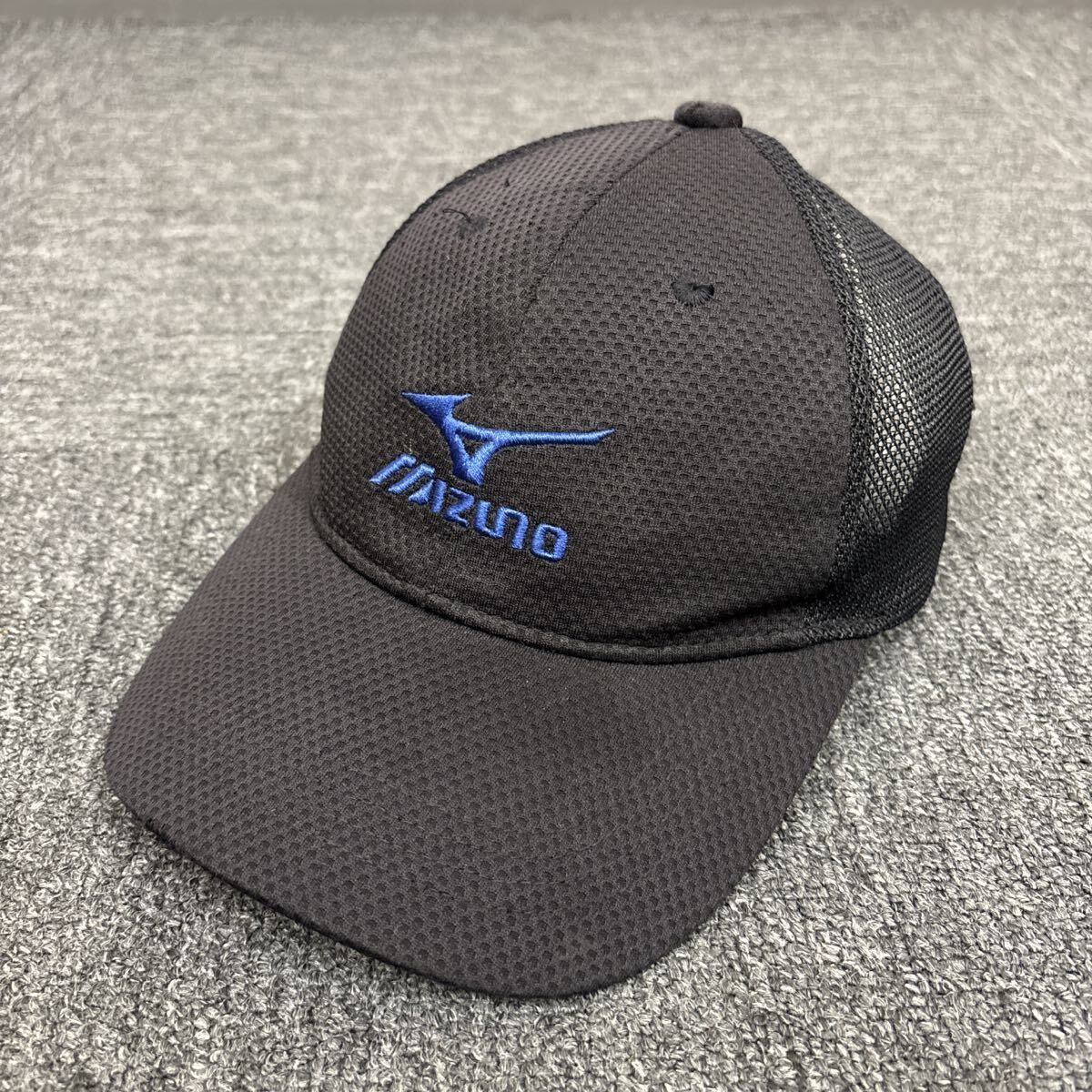 即決 MIZUNO ミズノ キッズ キャップ 帽子 ブラック拍卖