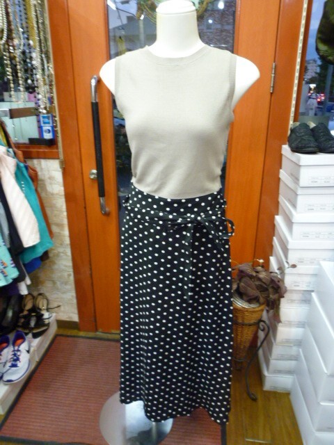 【1028-10】BEAUTE DE PPAQUE 切り替えワンピース サイズ36/S拍卖