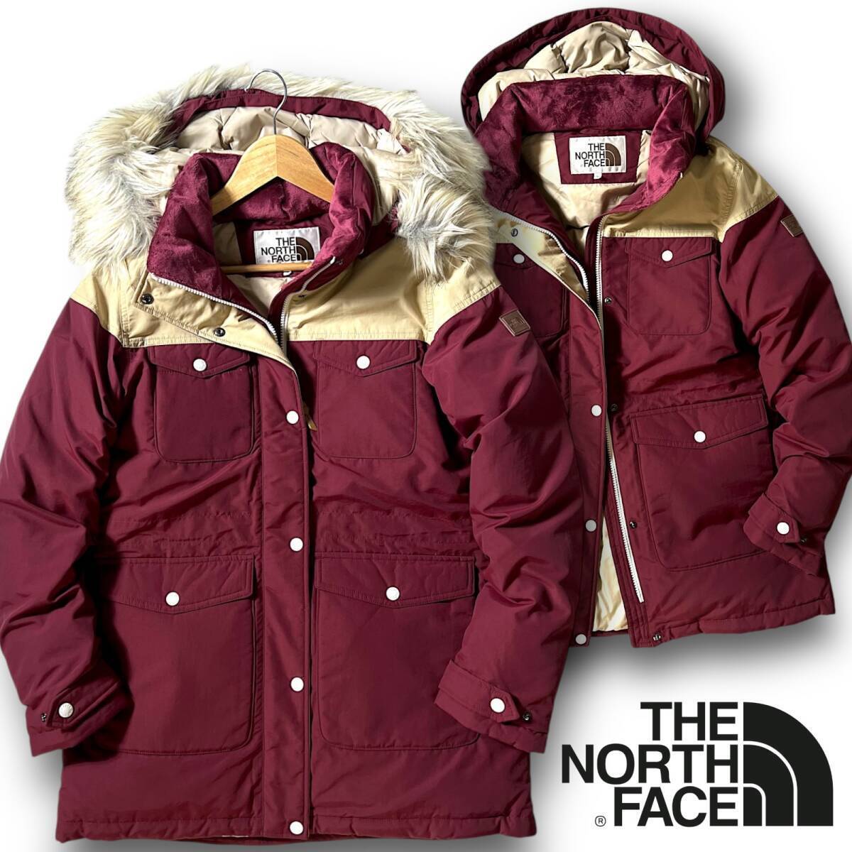 新品 THE NORTH FACE ノースフェイス 定価3.9万 撥水防水防風防寒防汚 テフロン加工 3way ダウンジャケット ダウンパーカ S 秋冬 ◆B8509拍卖