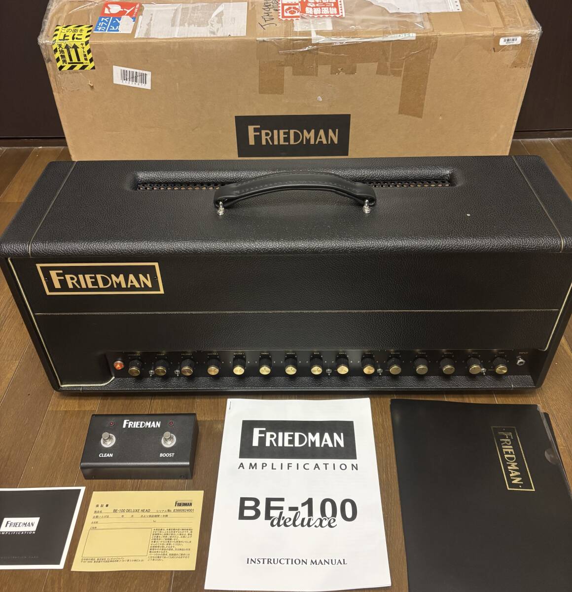 Friedman BE-100 Deluxe ヘッドアンプ フリードマン 真空管アンプ拍卖