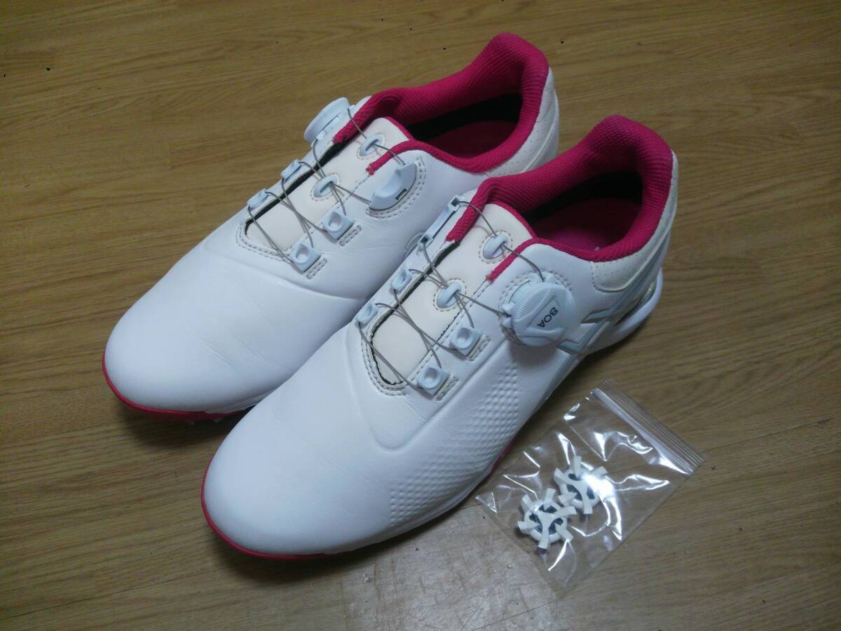 ★美品★アシックス ASICS ゴルフシューズ TGN924 BOA 24.5㎝ 812-5拍卖