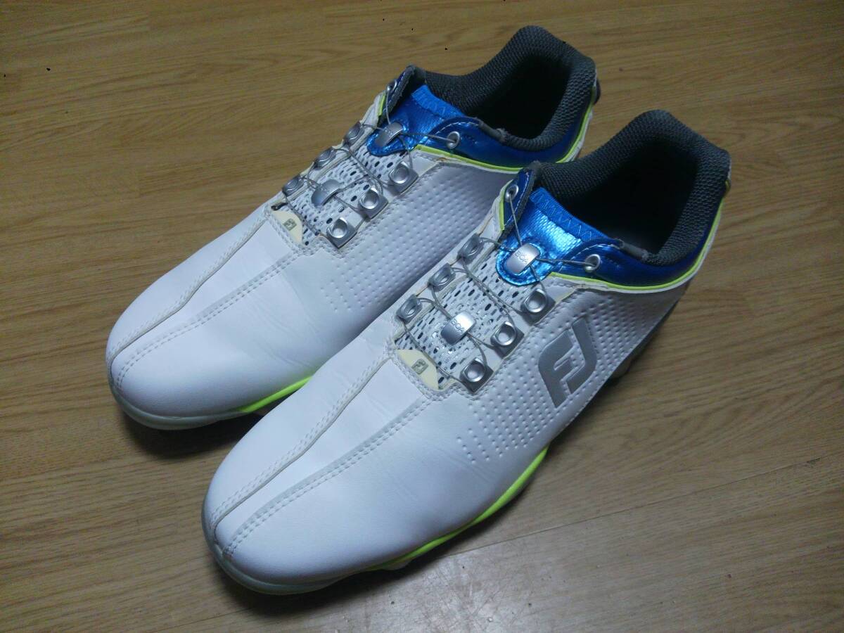★超美品★FootJoy フットジョイ ゴルフシューズ Boa 53353J 25.0㎝ 54-14拍卖