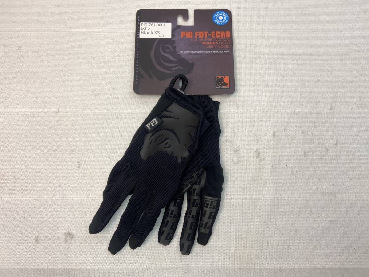 PIG(ピグ) Full Dexterity Tactical DELTA UTILITY グローブ black 新品未使用品 XSサイズ拍卖