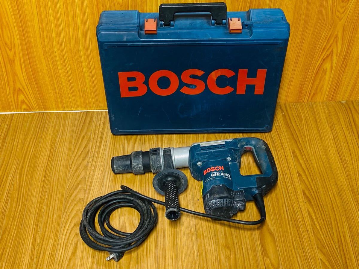 (927) BOSCH ボッシュ ハンマードリル 破つりハンマー GSH388X 動作確認済み拍卖