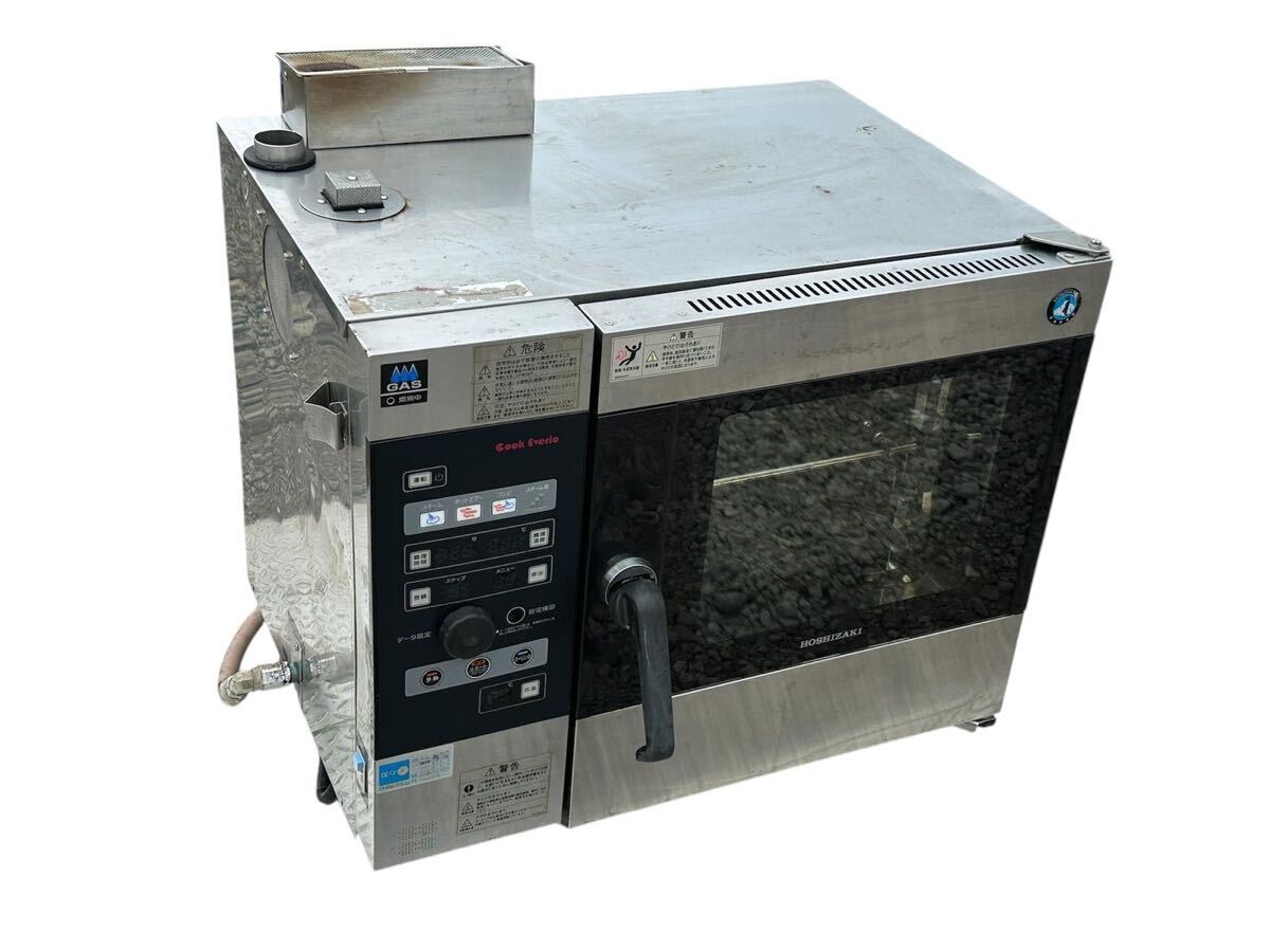 (968) HOSHIZAKI ホシザキ スチームコンベクションオーブン 業務用 厨房機器 MIC-5TB-GA(12a 13a)動作未確認 現状渡し拍卖
