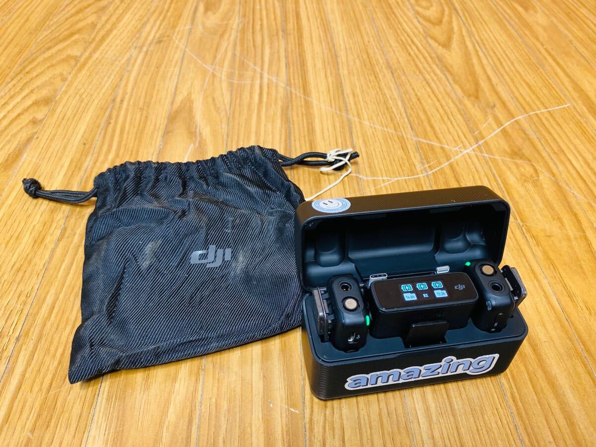 (1035) DJI Mic 充電ケース Mic Charging Case ASB01 動作品 拍卖