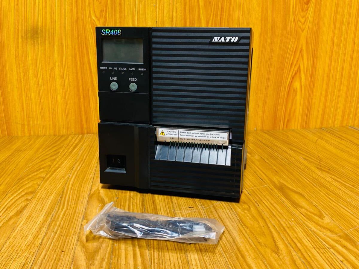 (1112) SATO サトー バーコードプリンター SA408-3+CT 動作確認済み拍卖