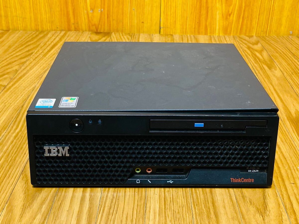 (1165) IBM Lenovo レノボ デスクトップPC A4J WIN XP Intel CELRON D 動作確認済み拍卖