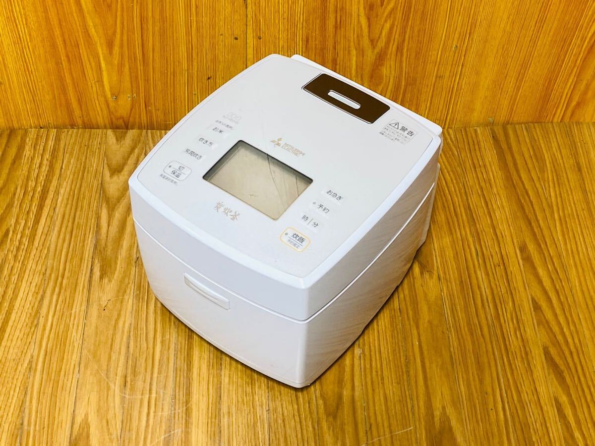 (1192)2022年製 MITSUBISHI 三菱電機 IHジャー炊飯器 NJ-VED10- W 動作確認済み拍卖