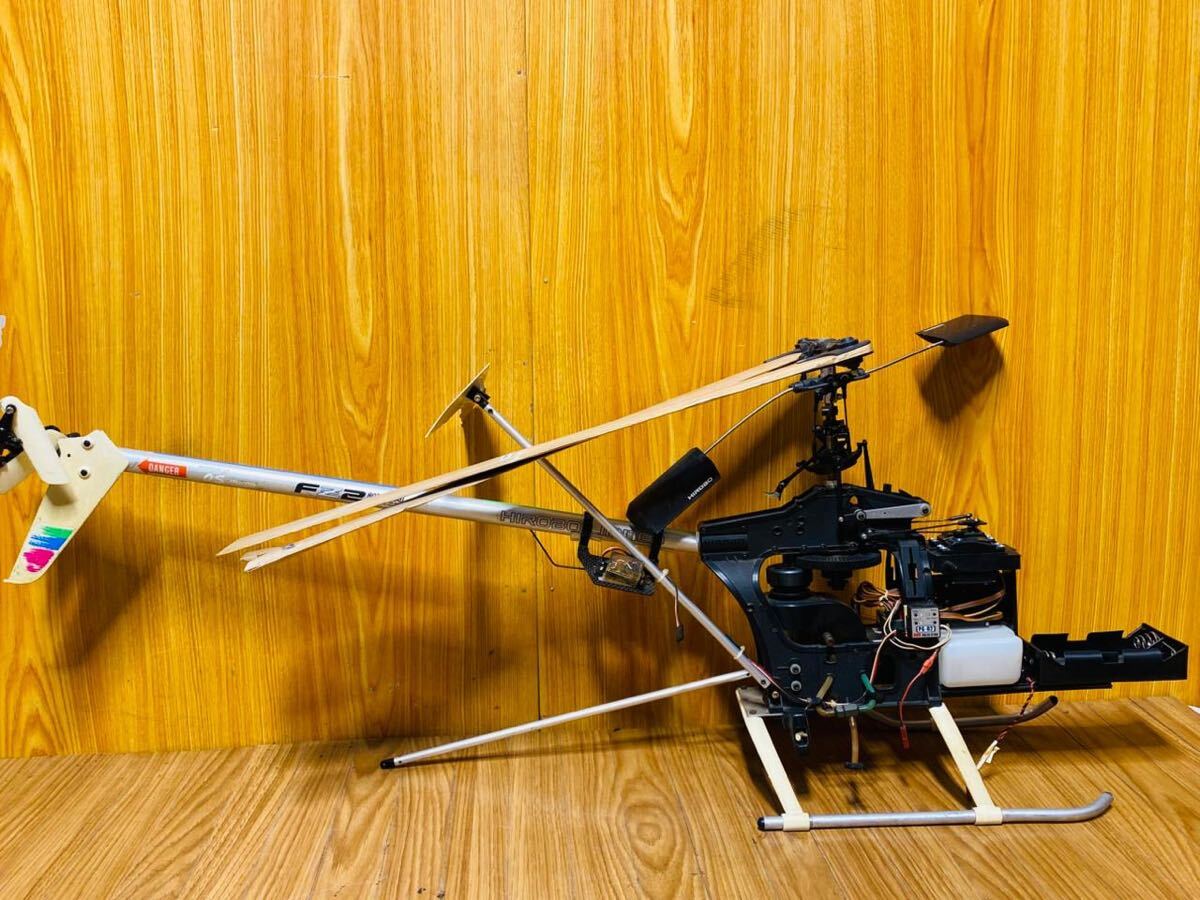 (1202)HIROBO ヒロボー ラジコン ヘリコプター ラジコンヘリ FZ2 ジャンク拍卖