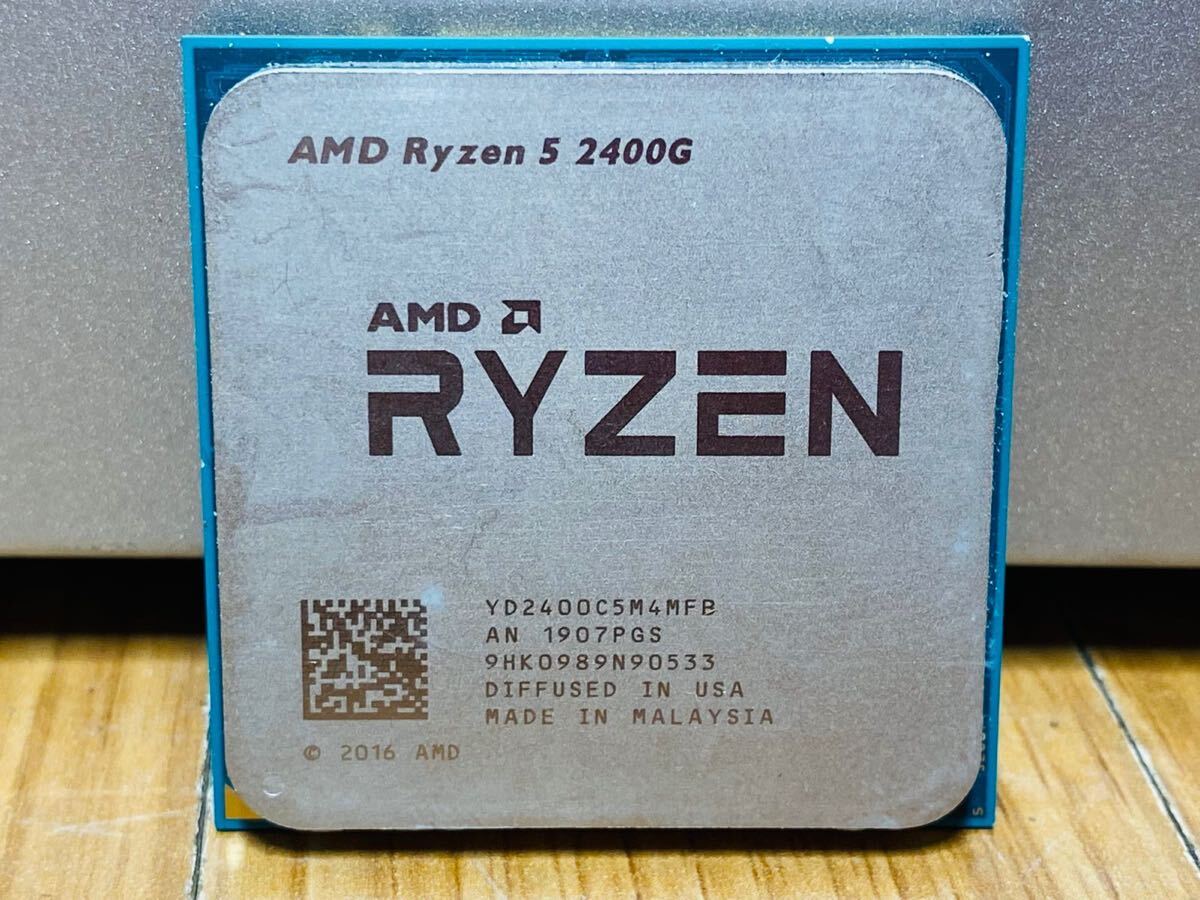 (1208) AMD CPU Ryzen RYZEN5 2400G PCパーツ 現状渡し拍卖
