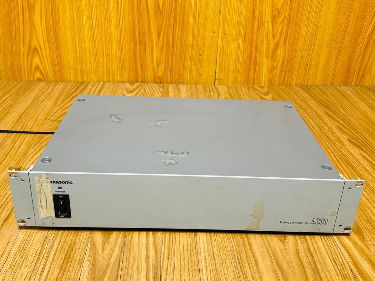 (1225) Panasonic パナソニック EDITING CONTROLLER AG-A800 動作確認済み拍卖