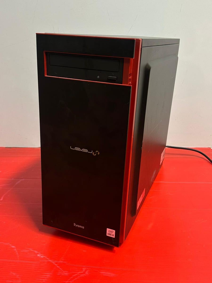 (1154) iiyama LEVEL ゲーミングPC デスクトップPC Core i9-10850K MSI GeForce VENTUS 32GB 動作確認済み拍卖
