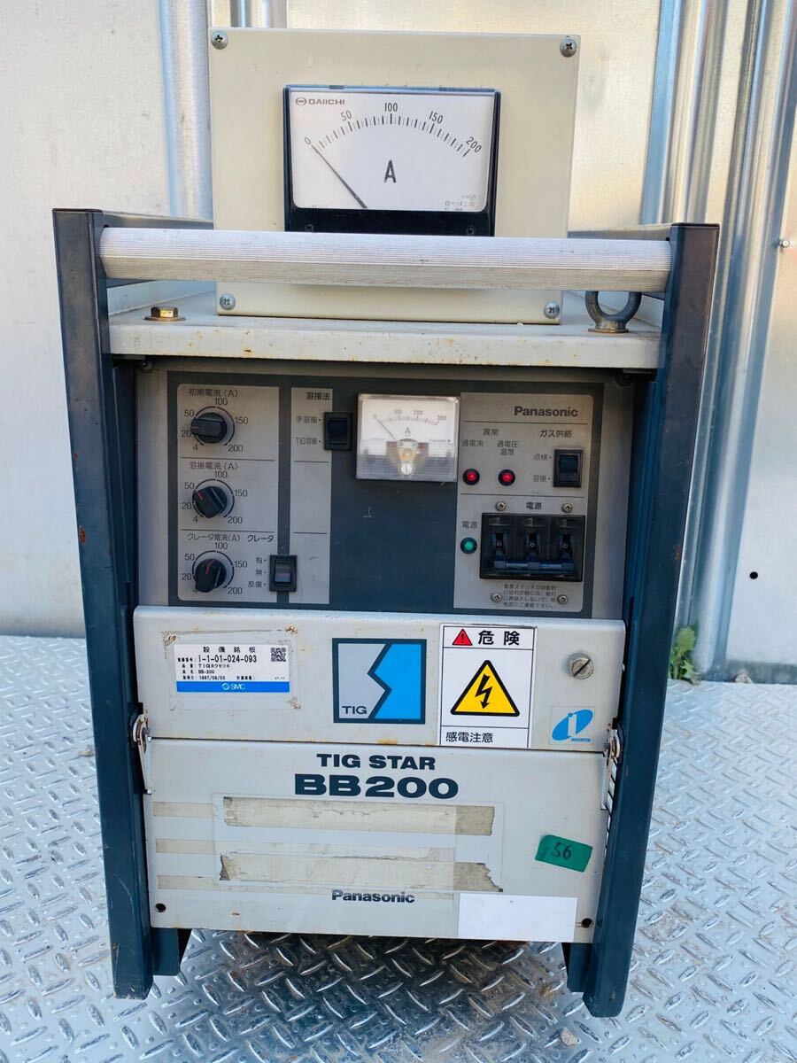 (416) Panasonic パナソニック インバーター制御直流TIG溶接機 YC-200BB1 拍卖