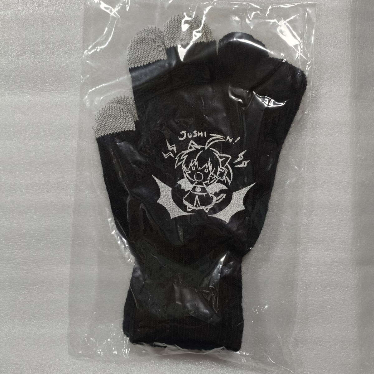 エウシュリー スマートフォン手袋 リリィ&ナス(ブラック) スマートフォン手袋 秋葉原電気外祭り 姫狩りダンジョンマイスター 0拍卖