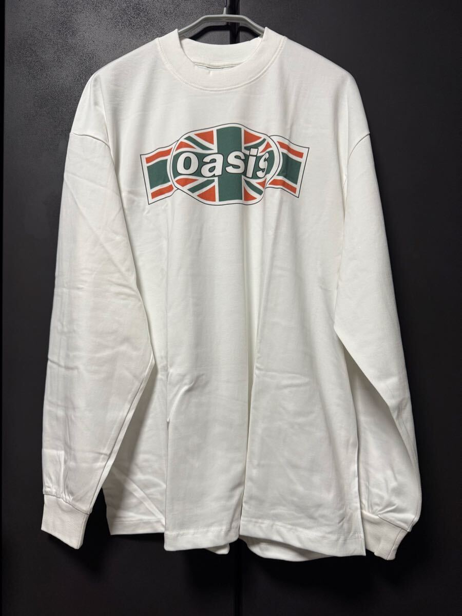 OASIS _ オアシス Long Sleeve T_shirts XL Tagless UK Rock Noel Britpop Suede BLUR Radiohead Manic Street Preachers Pulp ロンT拍卖