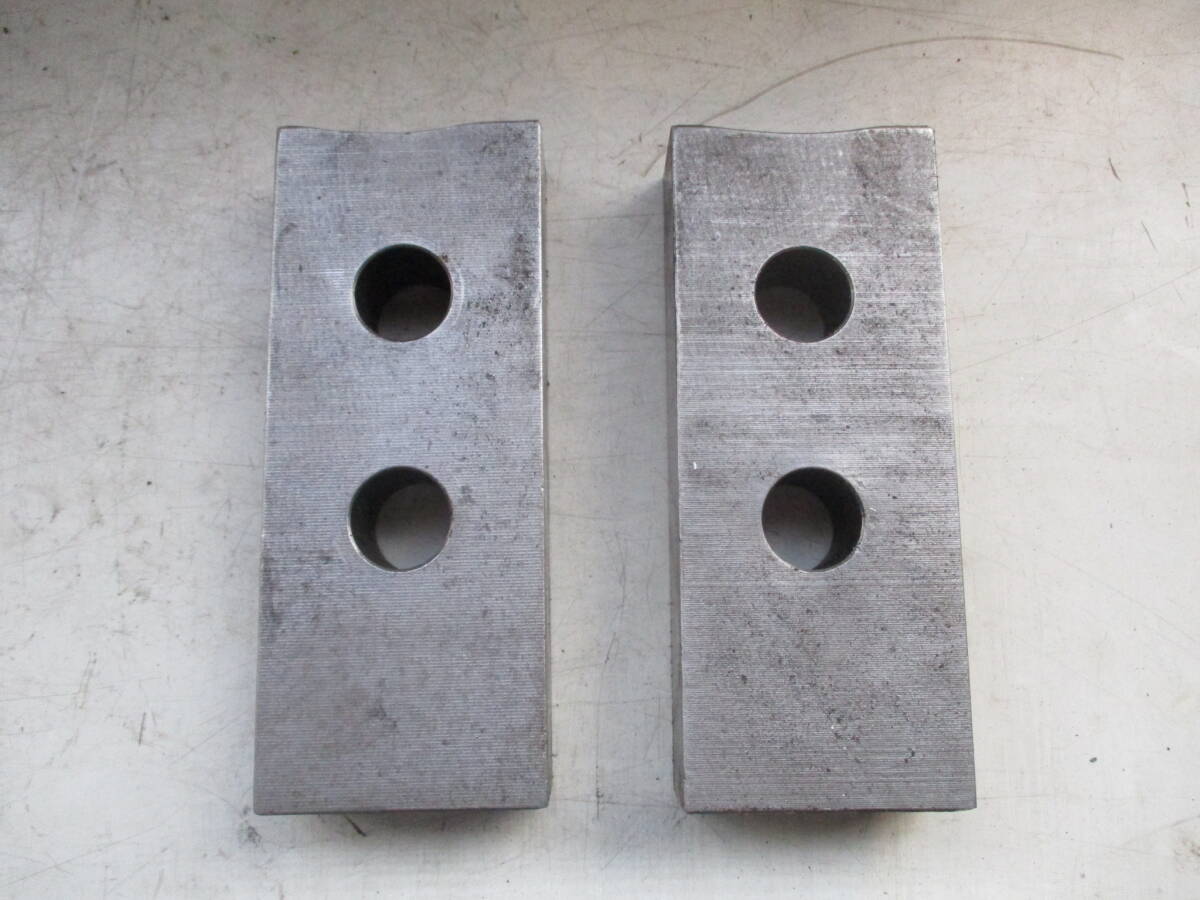 鉄ブロック 2つセット 60㎜ 150㎜ 25㎜拍卖