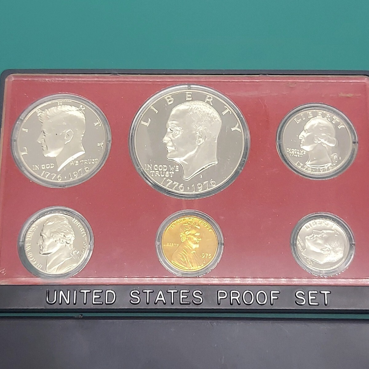 アメリカ合衆国プルーフセット 1975年 貨幣セット 【L2】拍卖