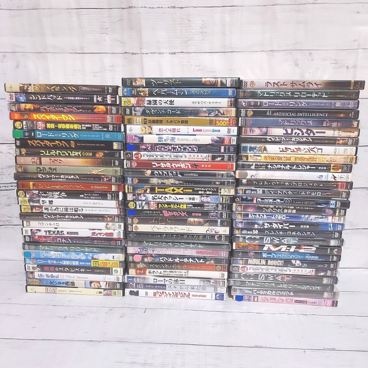 DVD 大量まとめ売り 海外映画他 約80本 ※未検品・再生未確認/レンタル落ち含む ジャンク品 中古品 ラストサムライ・ビジター等々【L2】拍卖