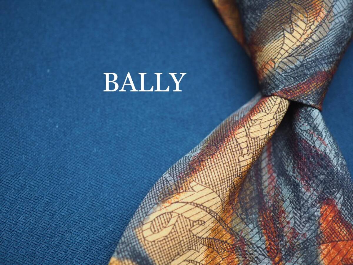 美品【BALLY バリー】 F2632 SILK ブランド ネクタイ 古着 良品 転売 仕入拍卖