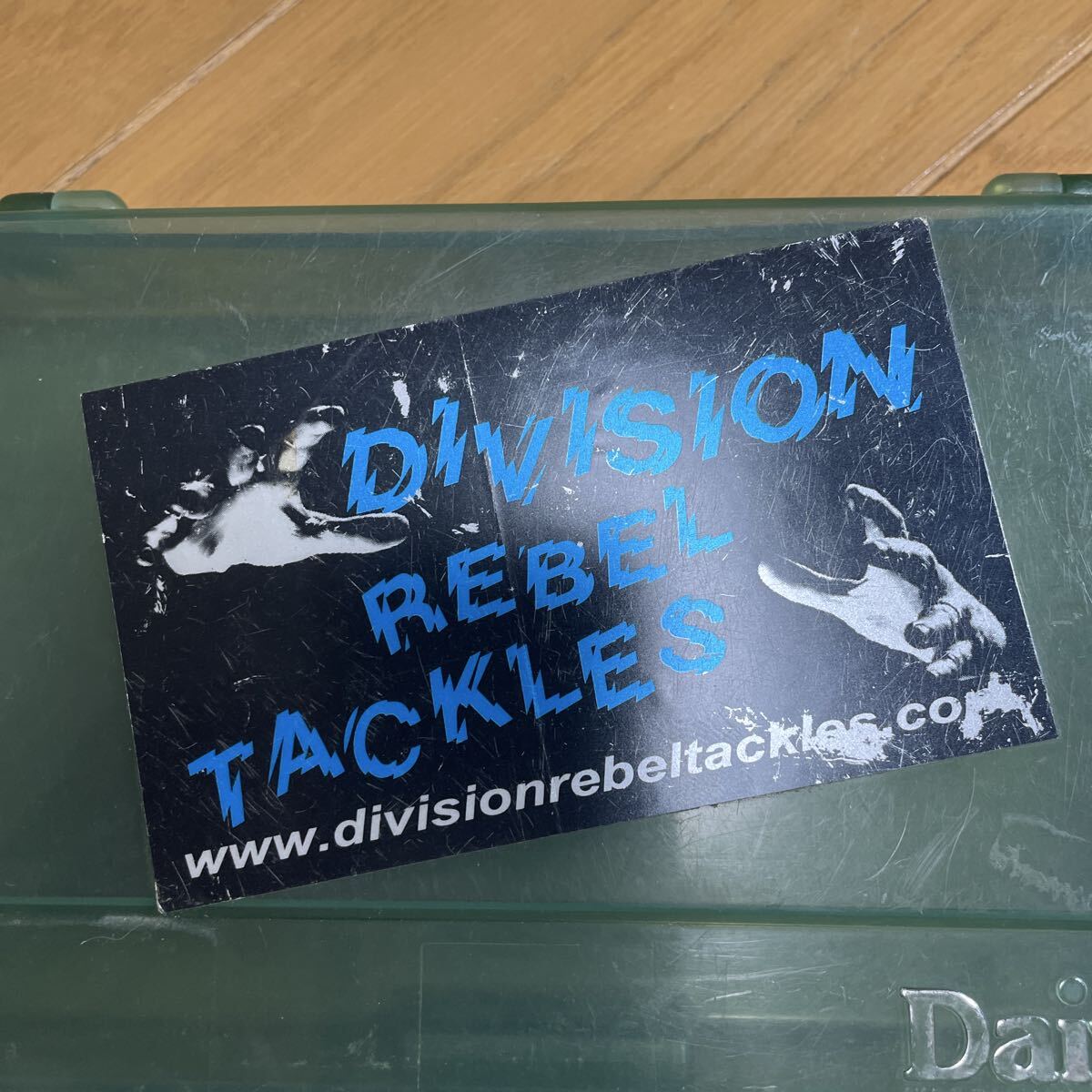 DRT DIVISION 初期ステッカー 貼り付け済みケース ダイワ ディビジョン 琵琶湖 1円スタート拍卖